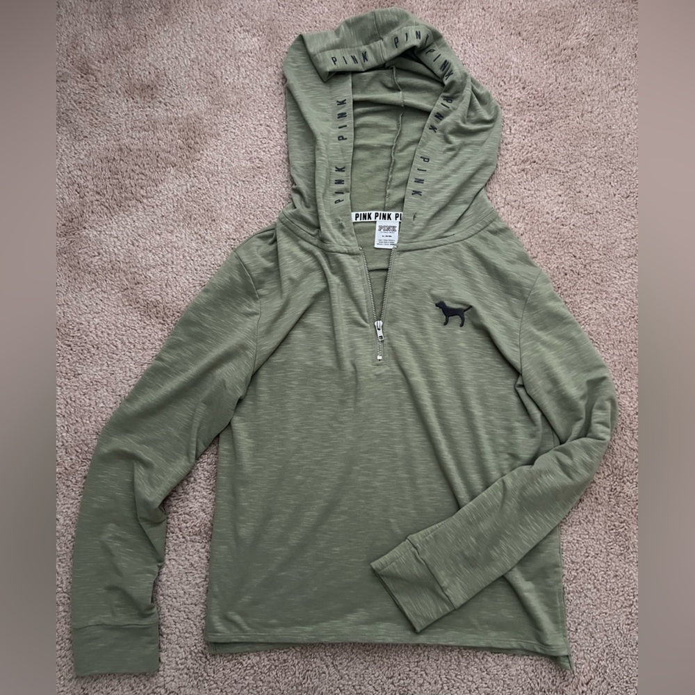PINK Medium pullover hoodie